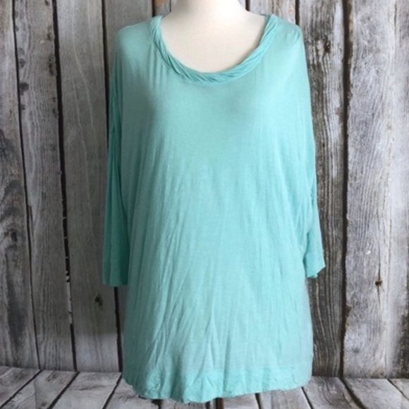Lane Bryant Tops - Lane Bryant Modal Twisted Neck Dolman Tee